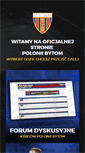 Mobile Screenshot of poloniabytom.com.pl
