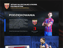 Tablet Screenshot of poloniabytom.com.pl